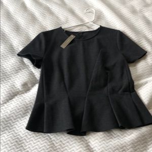 Grey Peplum top